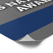 Officiële JUNE National Headache Awareness Poster (Hoek)