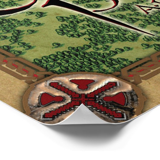 Officiële kaart Thana Pel (Legend of the Winterkin Poster (Hoek)