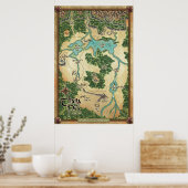 Officiële kaart Thana Pel (Legend of the Winterkin Poster (Keuken)