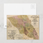 Officiële kaart van Sonoma County, Californië (190 (Voorkant / Achterkant)