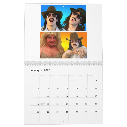 Officiële kalender van Sangin'Cowboys (Jan 2026)