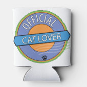 Officiële kat Lover Blikjeskoeler (Achterkant)