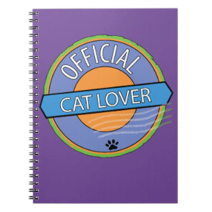 Officiële kat Lover Notitieboek