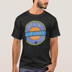 Officiële kat Lover T-shirt