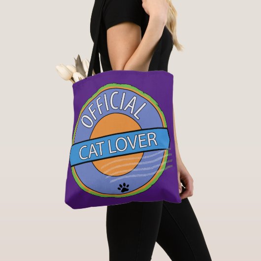 Officiële kat Lover Tote Bag (Dichtbij)
