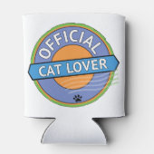 Officiële Kattenliefhebber Blikjeskoeler (Achterkant)
