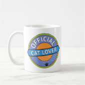 Officiële Kattenliefhebber Koffiemok (Links)