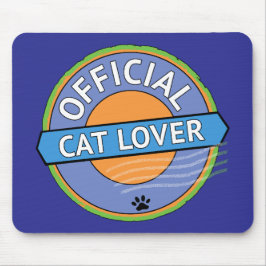 Officiële Kattenliefhebber Muismat