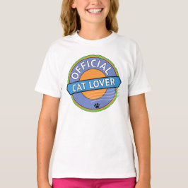 Officiële Kattenliefhebber T-shirt
