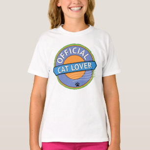 Officiële Kattenliefhebber T-shirt