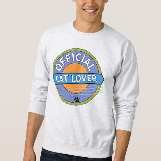 Officiële Kattenliefhebber Trui (Voorkant)