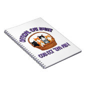 Officiële kattenliefhebber – Verzamel ‘Em All Notitieboek (Rechterzijde)