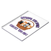 Officiële kattenliefhebber – Verzamel ‘Em All Notitieboek (Linkerzijde)