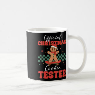 Officiële Kerst Cookie Tester Bakken Gingerbrea Koffiemok