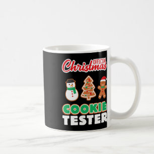 Officiële Kerst Cookie Tester T Xmas Schattige Peu Koffiemok