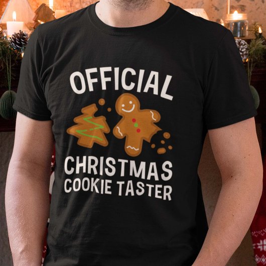 Officiële kerstkoekjesbroodrooster t-shirt