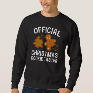 Officiële kerstkoekjesbroodrooster trui