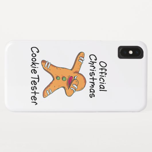 Officiële kerstkooktester Case-Mate iPhone case (Achterkant (horizontaal))