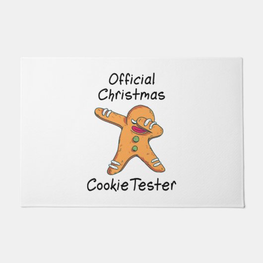 Officiële kerstkooktester deurmat (Voorkant)