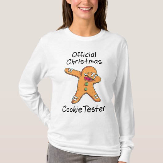 Officiële kerstkooktester t-shirt (Voorkant)