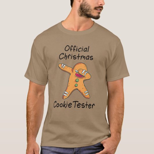Officiële kerstkooktester t-shirt (Voorkant)