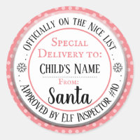 Officiële kerstnaam in de lijst van Nice