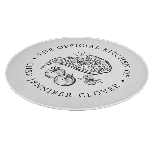 Officiële keuken | Pizza Thmed Snijplank (Hoek)