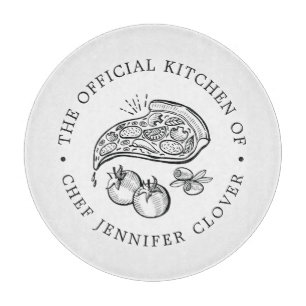 Officiële keuken   Pizza Thmed Snijplank