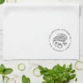 Officiële keuken | Pizza Thmed Theedoek (Gevouwen)