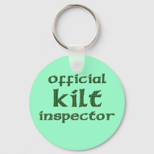Officiële Kilt Inspecteur Sleutelhanger