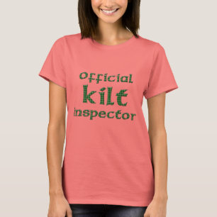 Officiële Kilt Inspecteur T-shirt