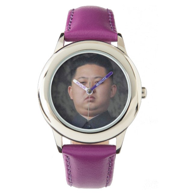 Officiële Kim Jong Un polshorloge Horloge (Voorkant)