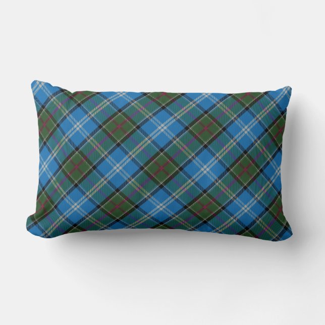 Officiële Kirkpatrick Tartan Worpkussen Kussen (Voorkant)