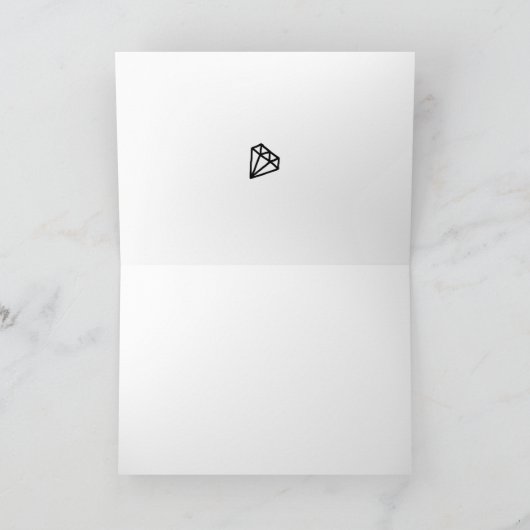 Officiële klanten Verloving Ring Future Bride Plus Kaart (Binnen)