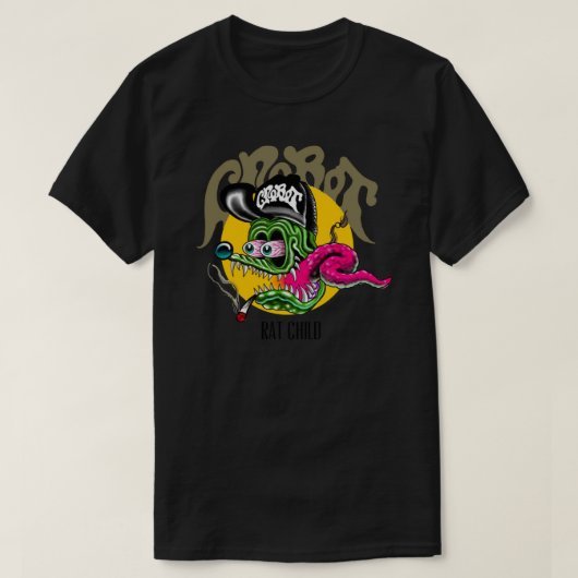 Officiële klassieke kast van de Krobot T-shirt (Design voorkant)