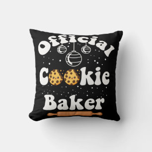 Officiële koekjes bakker koekjes liefhebbers Kerst Kussen