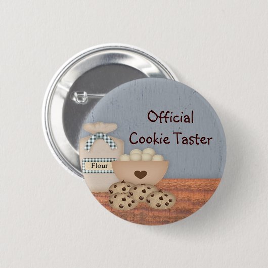 Officiële koekjesbroodrooster Button (Voorkant /achterkant)