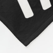 Officiële koekjesbroodrooster fleece deken (Hoek)