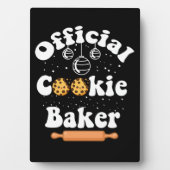 Officiële koekjeskoekjeskoekjeskoekjes met kerst fotoplaat (voorkant)