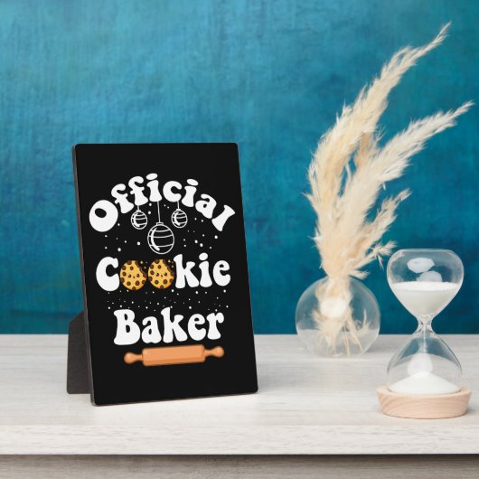 Officiële koekjeskoekjeskoekjeskoekjes met kerst fotoplaat (Zijkant)