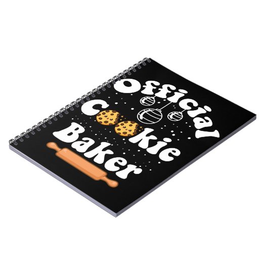 Officiële koekjeskoekjeskoekjeskoekjes met kerst notitieboek (Linkerzijde)