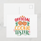 Officiële koekjesserie briefkaart (Voorkant / Achterkant)