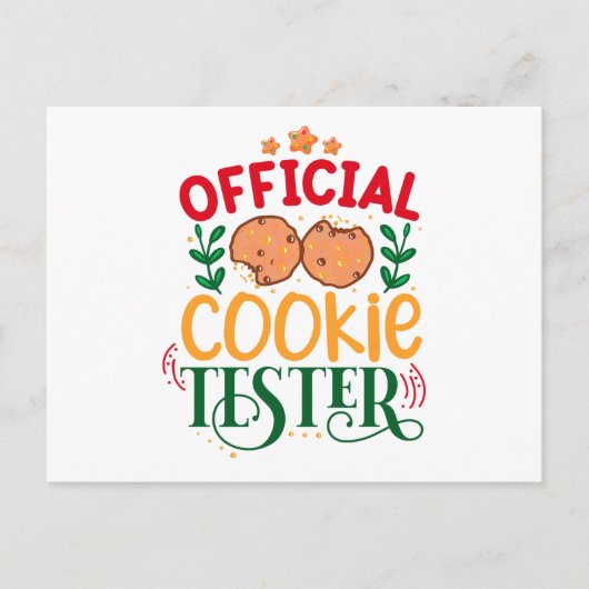 Officiële koekjesserie briefkaart (Voorkant)