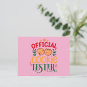 Officiële koekjesserie briefkaart (Staand voorkant)
