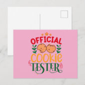 Officiële koekjesserie briefkaart (Voorkant / Achterkant)