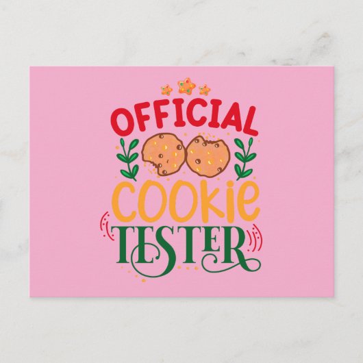 Officiële koekjesserie briefkaart (Voorkant)