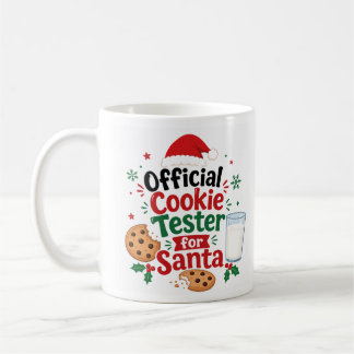 Officiële Koekjestester voor Sinterklaas Kerstvaka Koffiemok