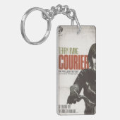 Officiële koeriersboekSleutelhanger Hoesje Sleutelhanger (Voorkant Links)