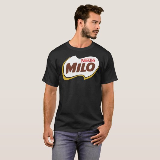 Officiële koopwaar van Milo Chocolate Classic T-S T-shirt (Voorkant volledig)