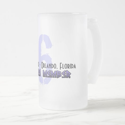 Officiële Krewe TechEd 2012 "6" Beer Mok (Voorkant rechts)